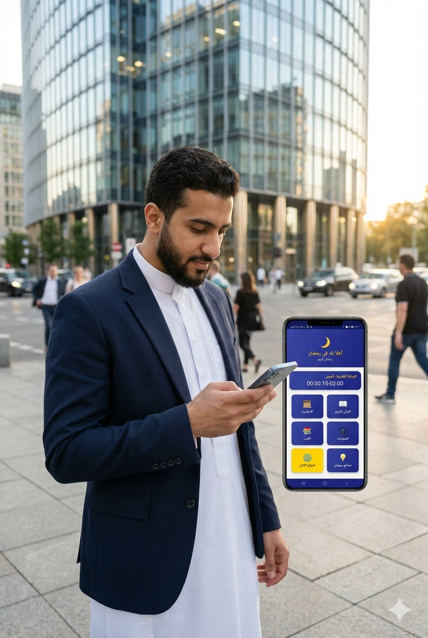 Calm in the chaos — city skyline